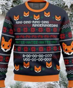 What does the Fox say_ Christmas Sweater