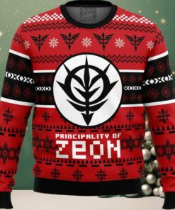 Zeon The Gundam Ugly Christmas Sweater