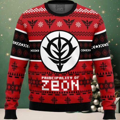 Zeon The Gundam Ugly Christmas Sweater