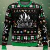 2025 Chrismas Is Better On The Farm Santa Ugly Christmas Sweater