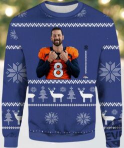 2025 Brandon Mcmanus Player Of The Week Denver Broncos Ugly Sweater