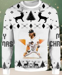 2025 Gerrit Cole Houston Astros Ugly Christmas Sweater