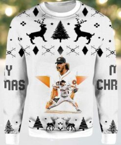 2025 Gerrit Cole Houston Astros Ugly Christmas Sweater