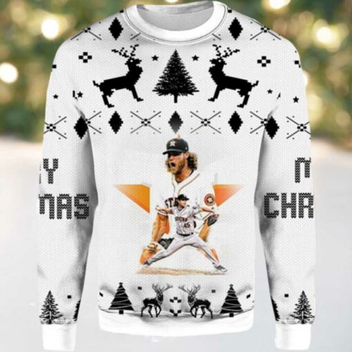 2025 Gerrit Cole Houston Astros Ugly Christmas Sweater