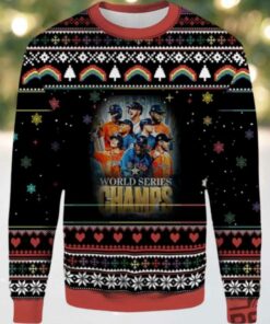 2025 Houston Astros World Series Champs Ugly Christmas Sweater