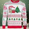 Funny Cat Unleash Holiday Chaos Christmas Ugly Sweater