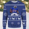 2025 Justin Fields Chicago Chicago Bears Ugly Sweater