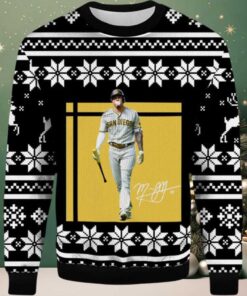 2025 Manny Machado San Diego Padres Ugly Christmas Sweater