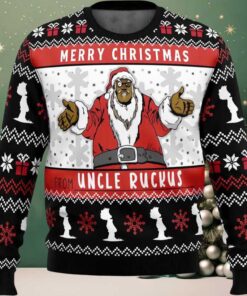 2025 Merry Christmas From Uncle Ruckus Ugly Christmas Sweater