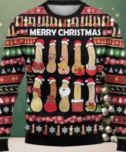 2025 Merry Christmas Penis Ugly Sweater