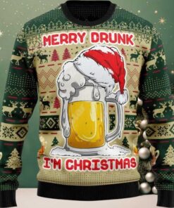 2025 Merry Drunk I’m Christmas Ugly Sweater