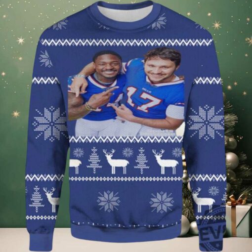 2025 National Best Friend Day Bills Ugly Sweater