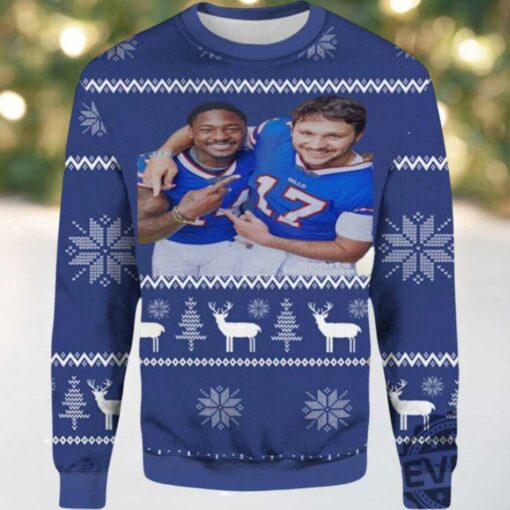 2025 National Best Friend Day Bills Ugly Sweater
