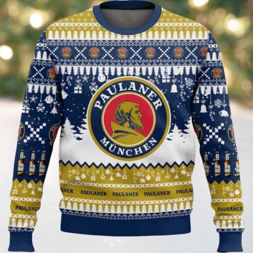 2025 Paulaner German Beer Christmas Ugly Sweater