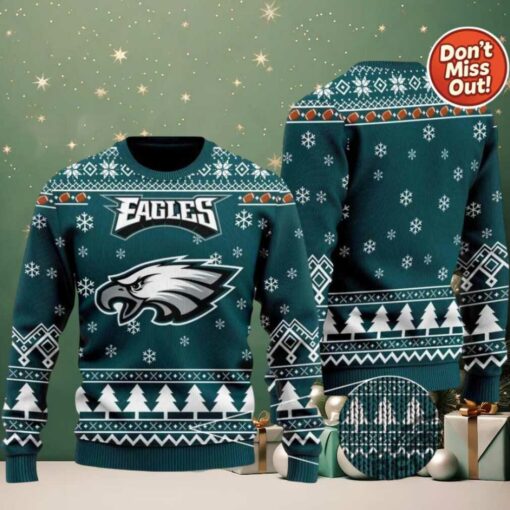 2025 Philadelphia Eagles Football Ugly Christmas Sweate