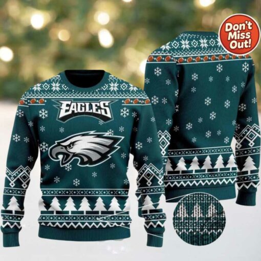 2025 Philadelphia Eagles Football Ugly Christmas Sweate