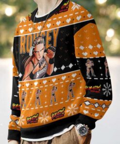 2025 Ronda Rousey Christmas Ugly Sweater
