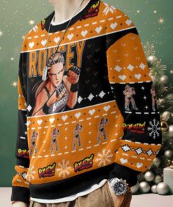 2025 Ronda Rousey Christmas Ugly Sweater