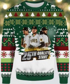 2025 San Diego Padres Quality Crew Ugly Christmas Sweater