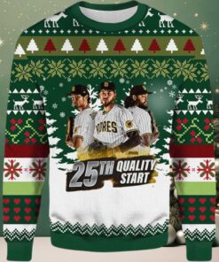 2025 San Diego Padres Quality Crew Ugly Christmas Sweater