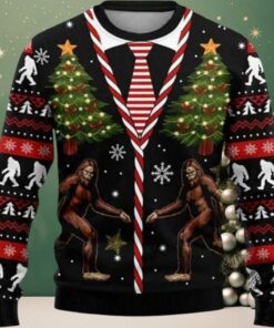 2025 Sasquatch Bigfoot Christmas Vest Ugly Sweater