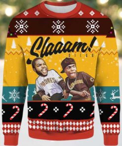 2025 Slaaam Diego Padres Ugly Christmas Sweater