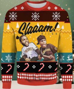 2025 Slaaam Diego Padres Ugly Christmas Sweater
