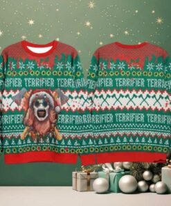 2025 Terrifier Ugly Christmas Sweater