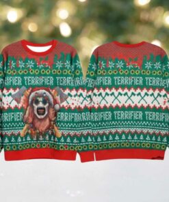 2025 Terrifier Ugly Christmas Sweater