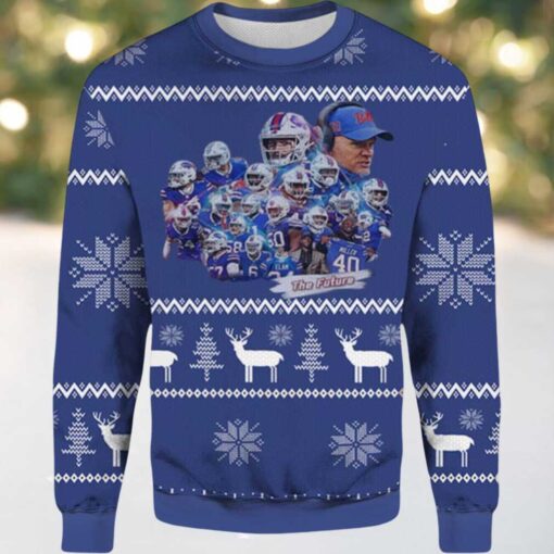 2025 The Future Of Bills Ugly Christmas Sweater