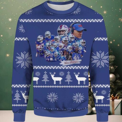 2025 The Future Of Bills Ugly Christmas Sweater