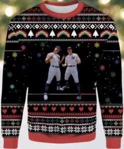 2025 Two Star Of New York Yankees Ugly Christmas Sweater