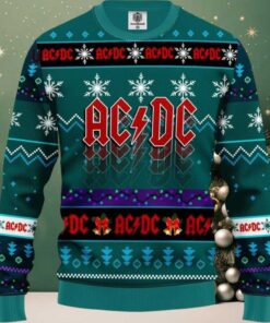 ACDC Band Logo Music 2025 Ugly Christmas Sweater