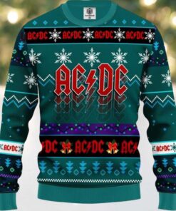 ACDC Band Logo Music 2025 Ugly Christmas Sweater
