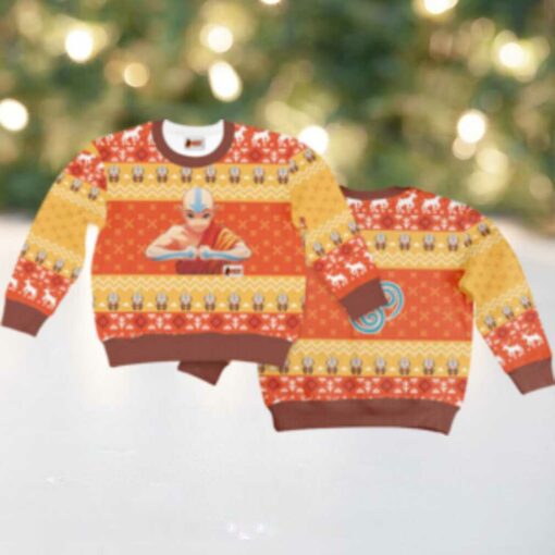 Aang Christmas Ugly Xmas Avatar the Last Airbender