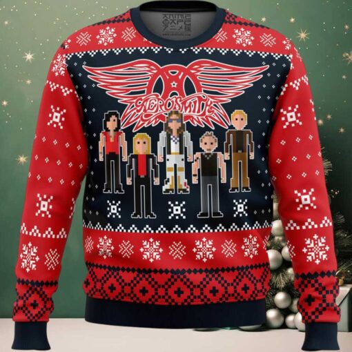 Aerosmith Ugly Christmas Sweater