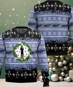 Agent 007 Mission Impossible Ugly Christmas Sweater Agent 007 Mission Impossible Ugly Christmas Sweater
