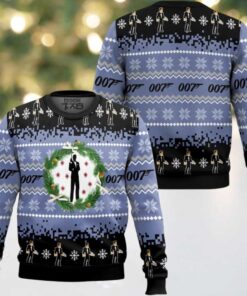 Agent 007 Mission Impossible Ugly Christmas Sweater Agent 007 Mission Impossible Ugly Christmas Sweater