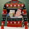 Penguin Overstimulated But Festive Ugly Christmas Sweater