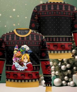 Alchemy Holidays Fullmetal Alchemist Ugly Christmas Sweater Alchemy Holidays Fullmetal Alchemist Ugly Christmas Sweater