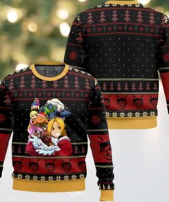 Alchemy Holidays Fullmetal Alchemist Ugly Christmas Sweater Alchemy Holidays Fullmetal Alchemist Ugly Christmas Sweater