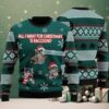 All Of The Otter Reindeer Ugly Christmas Sweater Green Cheap All Of The Otter Reindeer Ugly Christmas Sweater Green Cheap