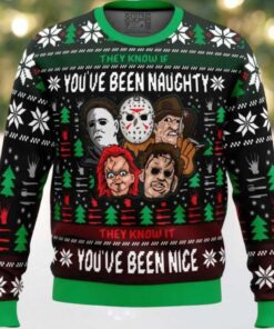 An Ugly Slasher Horror Movie Ugly Christmas Sweater