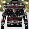 Santa Jaws Jaws Ugly Christmas Sweater