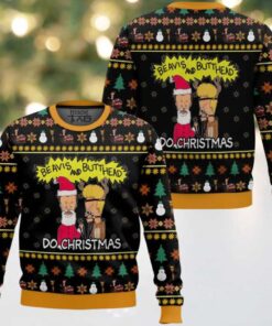Beavis And Butthead Do Ugly Christmas Sweater Beavis And Butthead Do Ugly Christmas Sweater