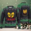 Burgundy, Teal & Cream Snowflake Pattern “Busch Light Holiday Cans” Ugly Christmas Sweater