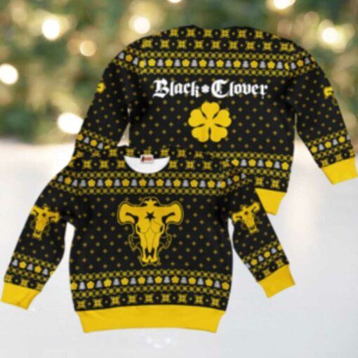 Black Bull Ugly Christmas Black Clover
