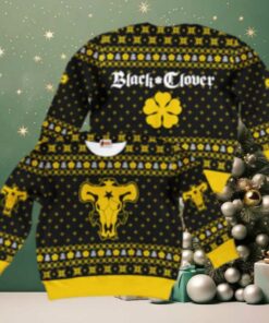 Black Bull Ugly Christmas Black Clover
