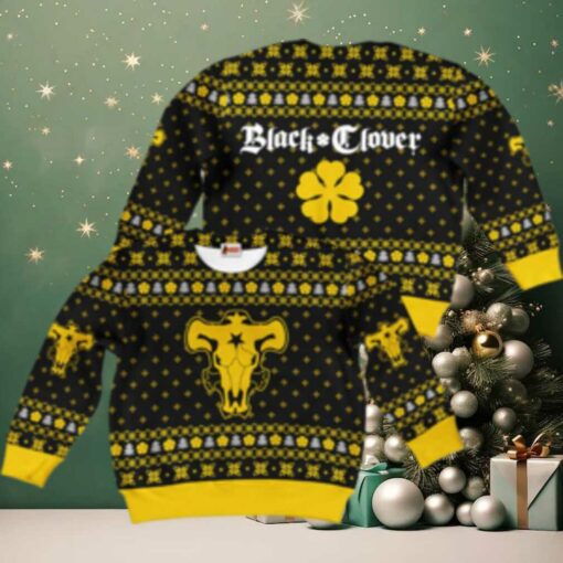 Black Bull Ugly Christmas Black Clover