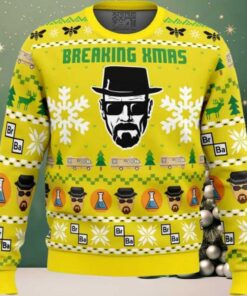 Breaking Xmas Breaking Bad Ugly Christmas Sweater